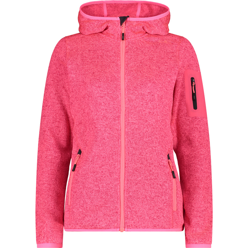 Женская куртка-худи на молнии CMP, розовый