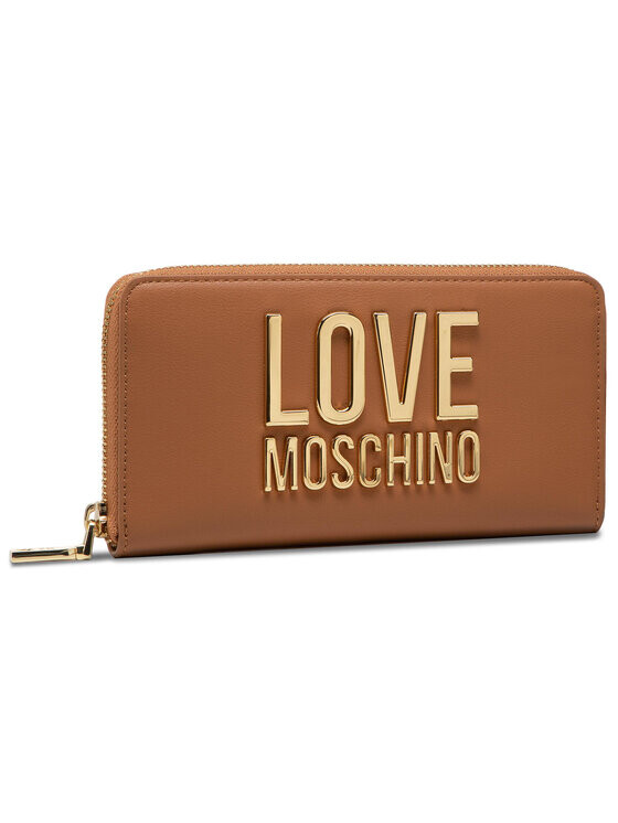 

Большой женский кошелек Love Moschino, коричневый