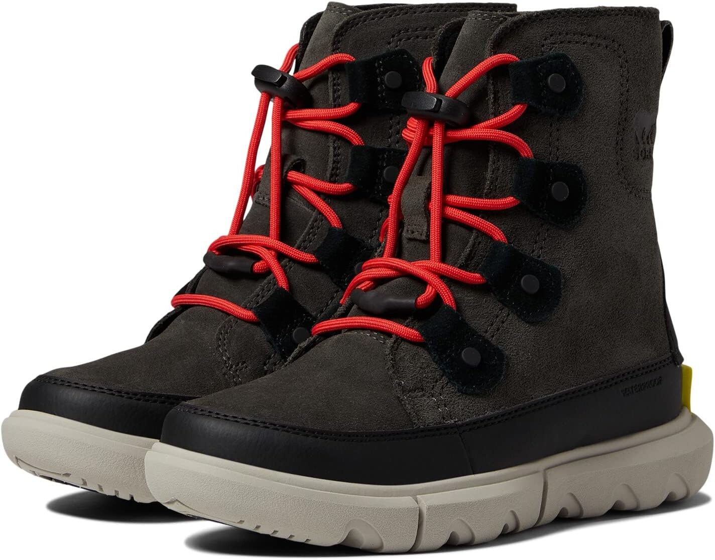 

Зимние ботинки Explorer Lace WP SOREL, цвет Jet/Black