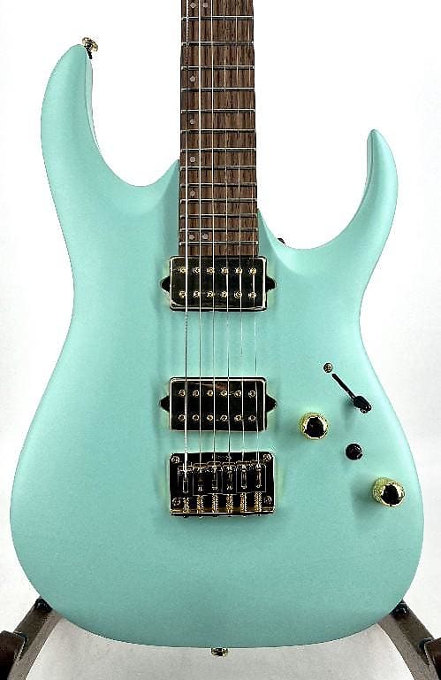 цена Электрогитара Ibanez RGA42HPSFM 6 String Electric Guitar Sea Foam Green Matte Ser# I220819912