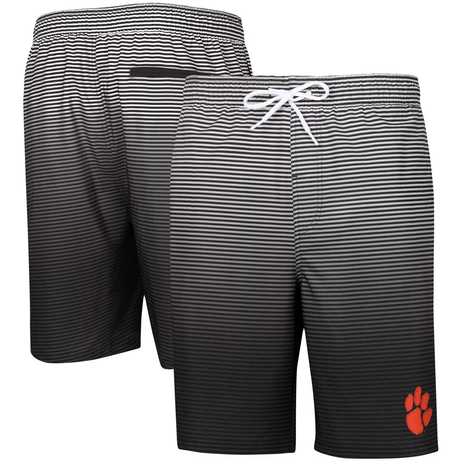 

Черные мужские спортивные плавки Carl Banks Clemson Tigers Ocean G-III