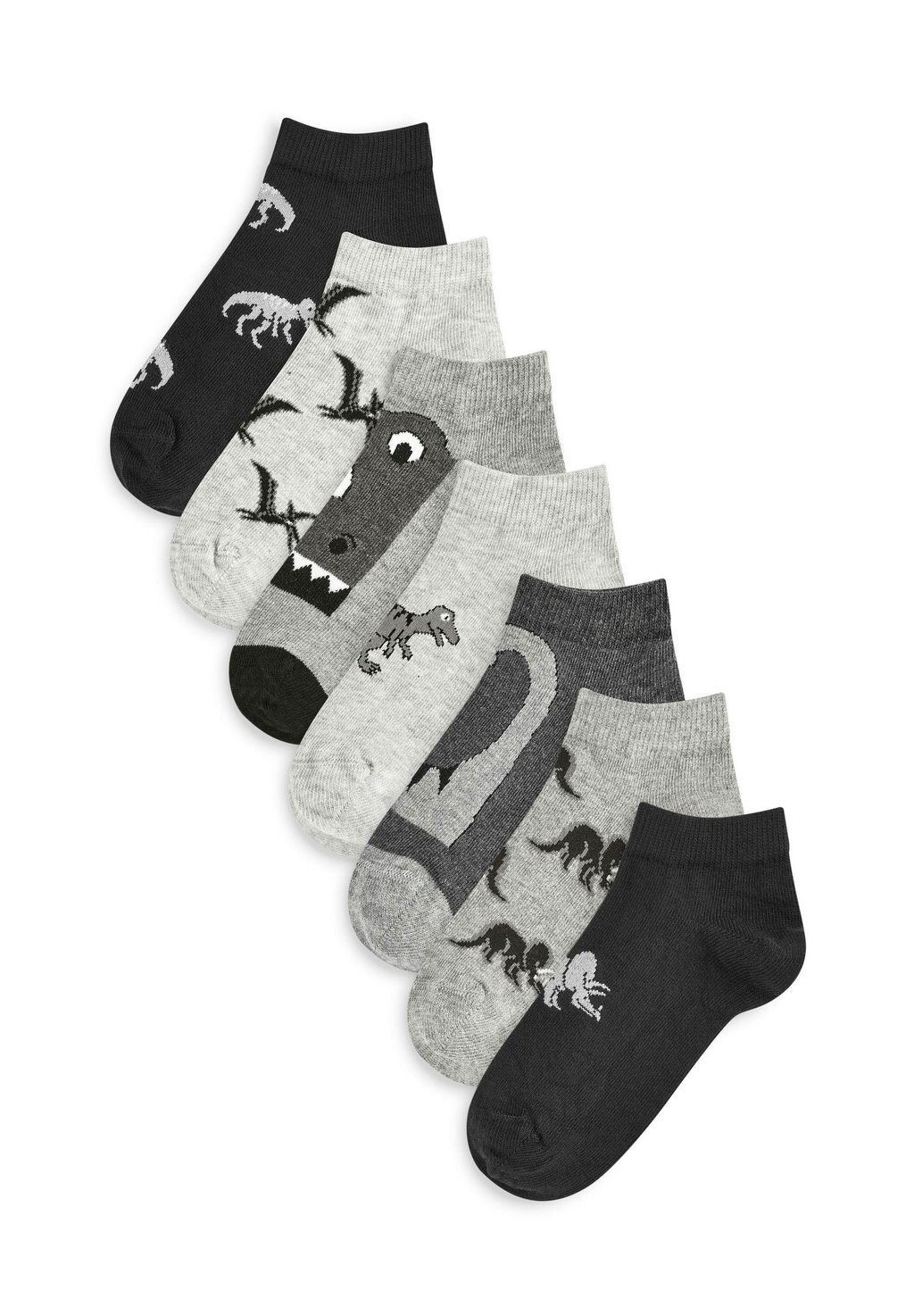 

Носки 7 PACK RICH TRAINER Next, цвет mono dinosaur