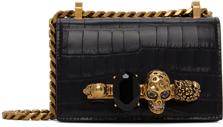 Alexander mcqueen bag hotsell with skull