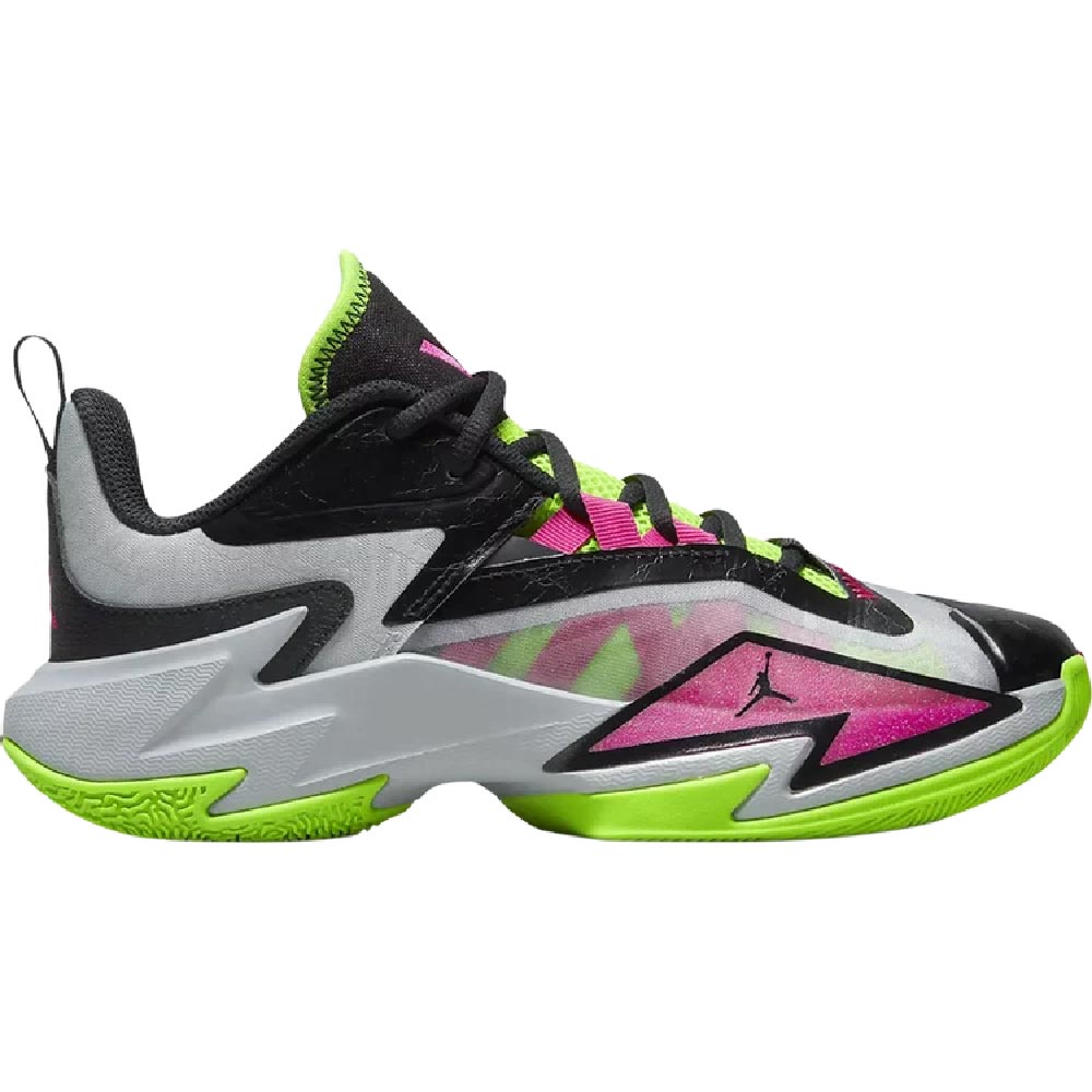 Кроссовки Nike Air Jordan One Take 3 GS Wolf Grey Pink Prime, мультиколор