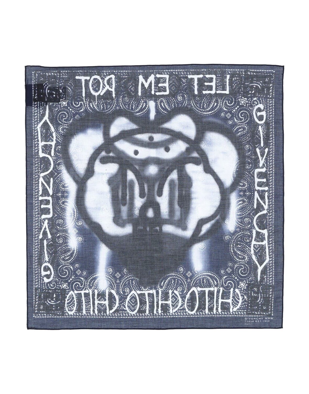

Платок Givenchy, темно-синий