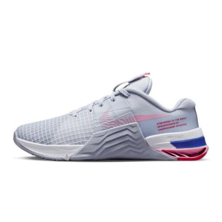 

Кроссовки Nike Metcon 8 W, серо-голубой/красный