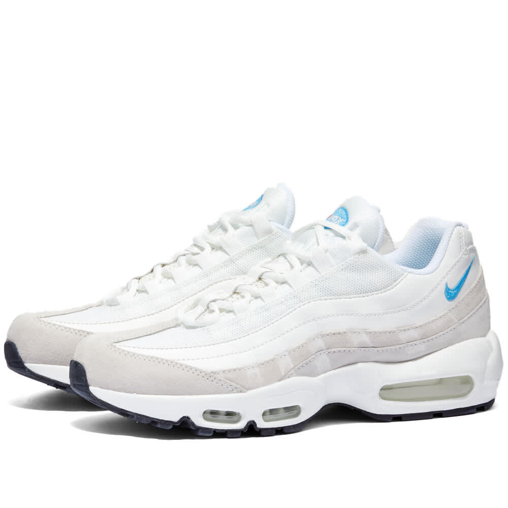 

Кроссовки Nike Air Max 95, бело-голубой