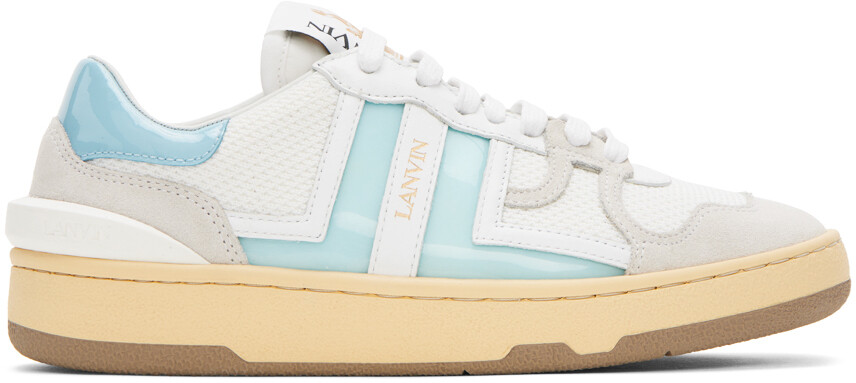 

Бело-голубые глиняные кроссовки Lanvin
