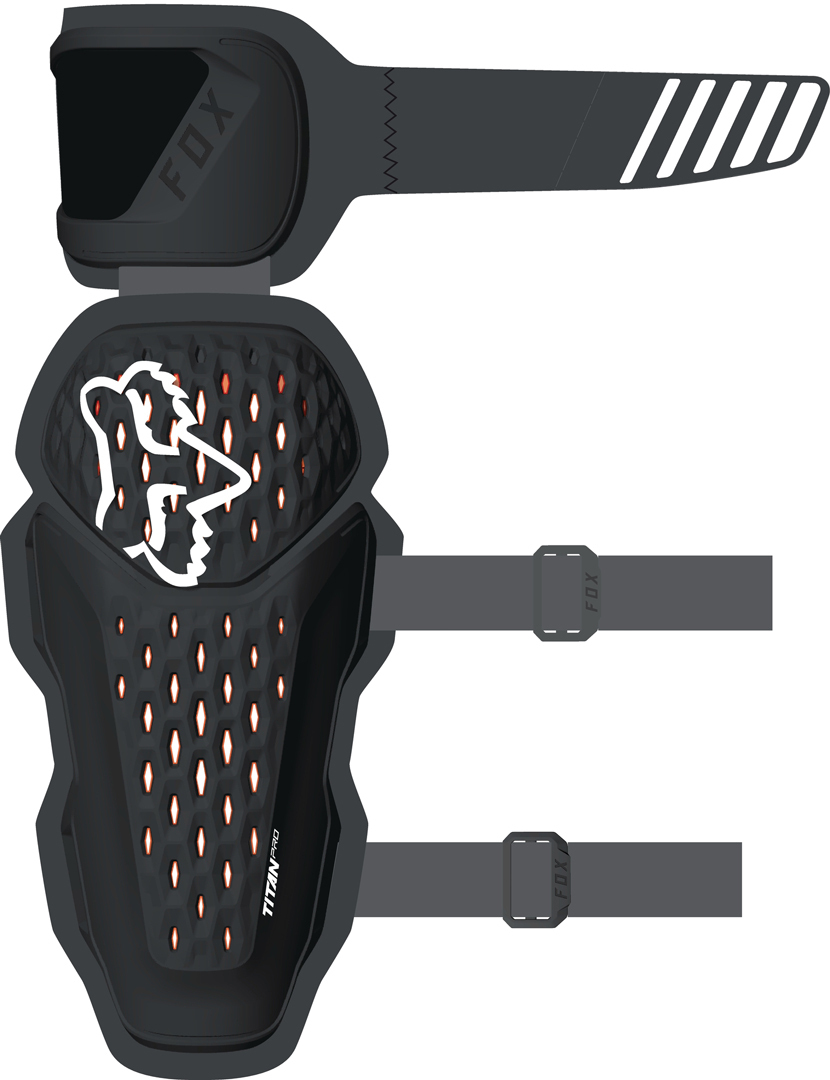 Налокотники FOX Titan Pro D3O, черный налокотники хоккейные детские bauer vapor 3x pro int черный
