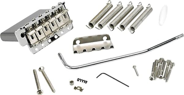 

Fender 6-Saddle American Vintage Series Stratocaster Tremolo в сборе (хром) 6-Saddle American Vintage Series Stratocaster Tremolo Assembly (Chrome)