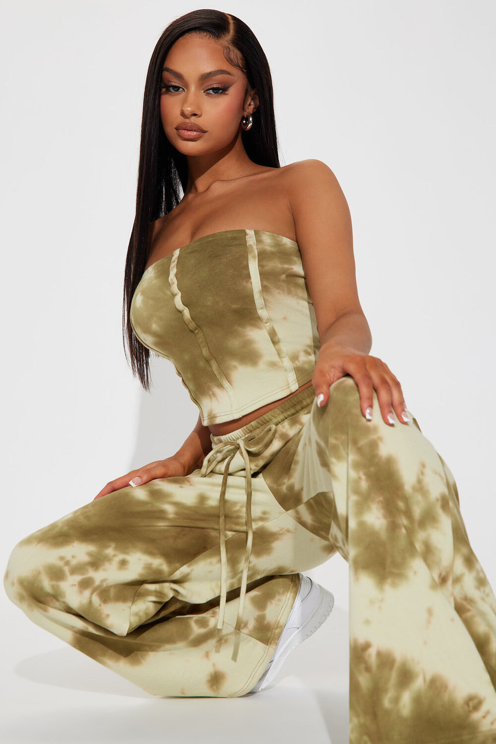 

Брюки Fashion Nova HKTP22591, оливковый, Зеленый