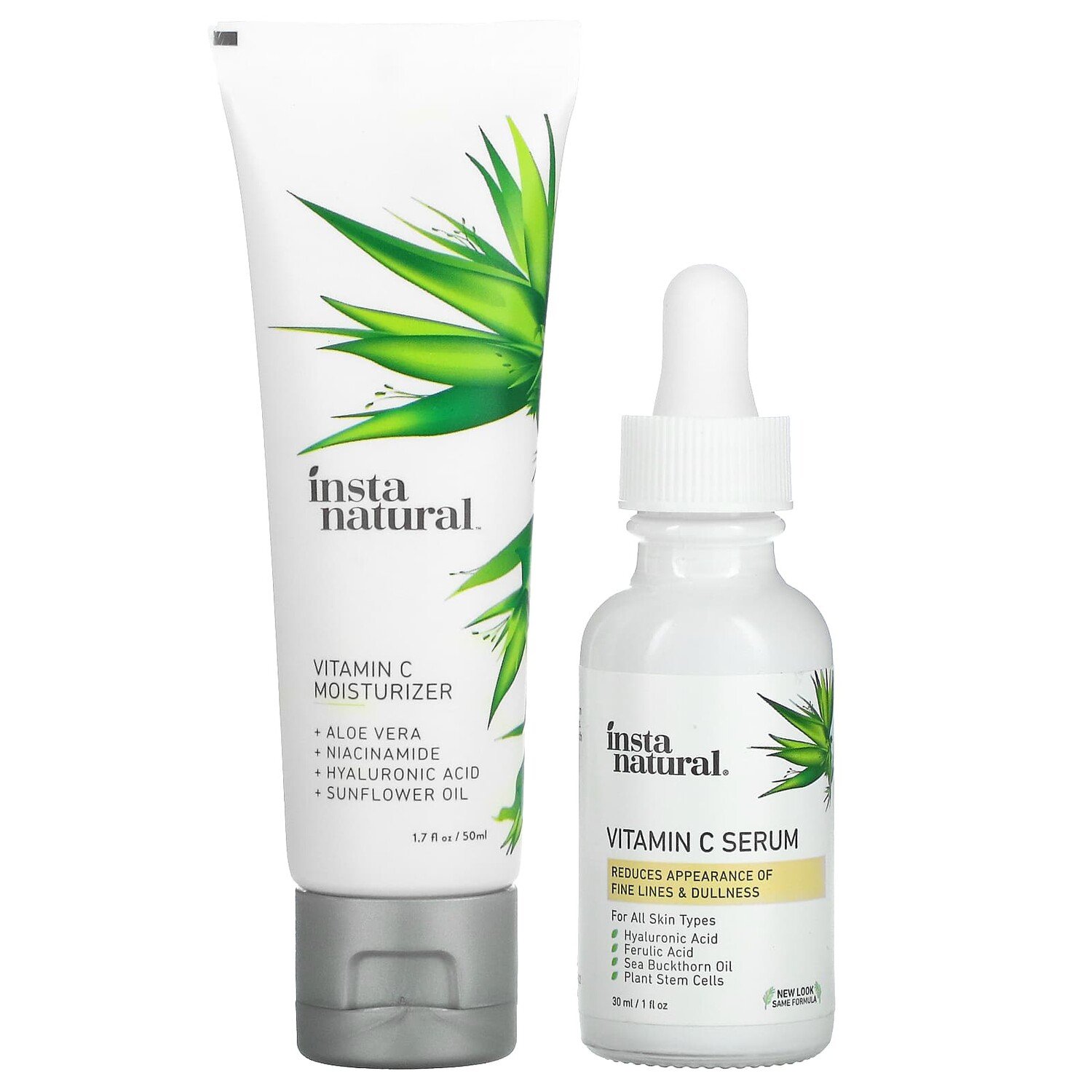 

Набор Сыворотки и Увлажняющего Крема InstaNatural Discovery Vitamin C Essentials