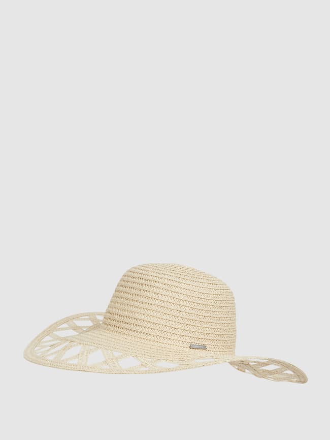 Соломенная шляпа с вырезами модель Ледивилль Chillouts, бежевый