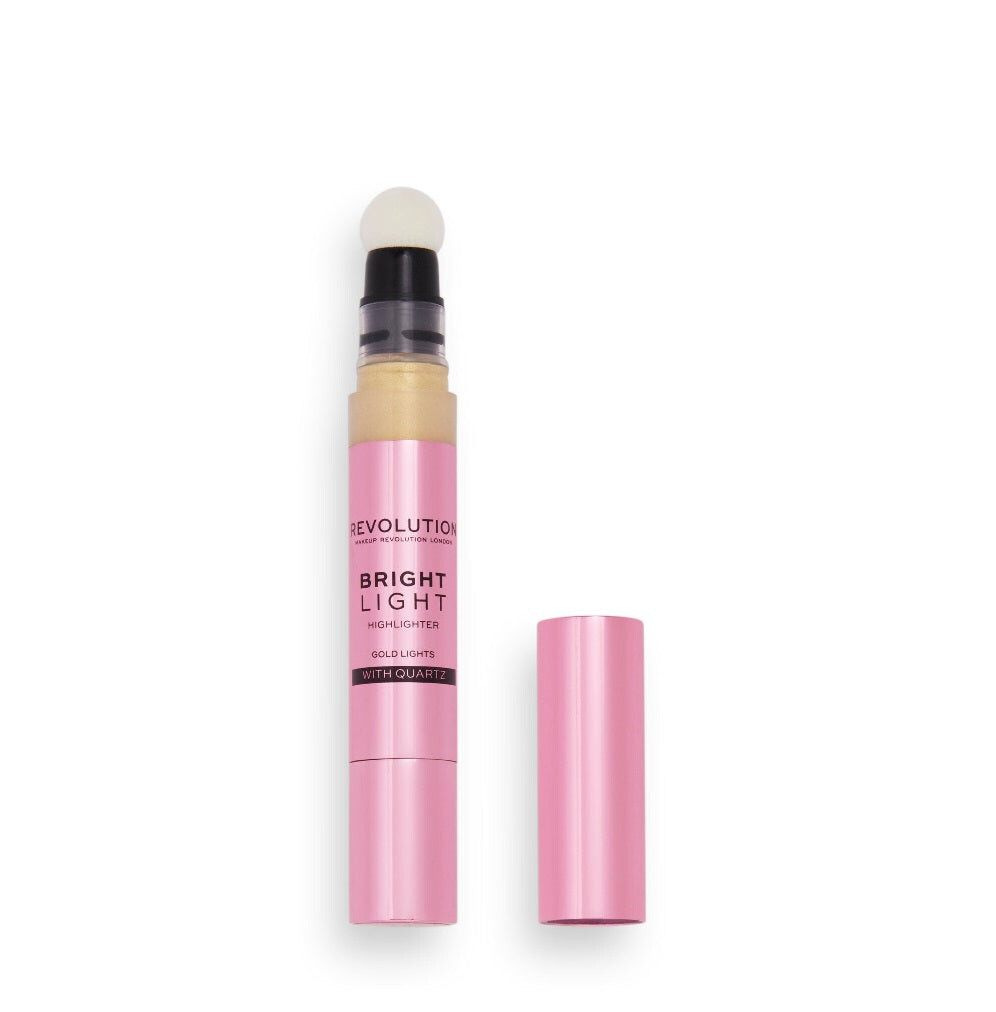 

Makeup Revolution Жидкий хайлайтер Bright Light Gold Lights 3мл