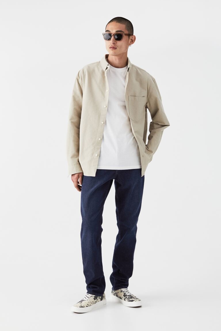 

Узкие джинсы H&M, темно-синий