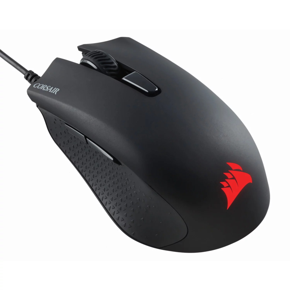 Проводная игровая мышь Corsair Harpoon RGB Pro, черный фото