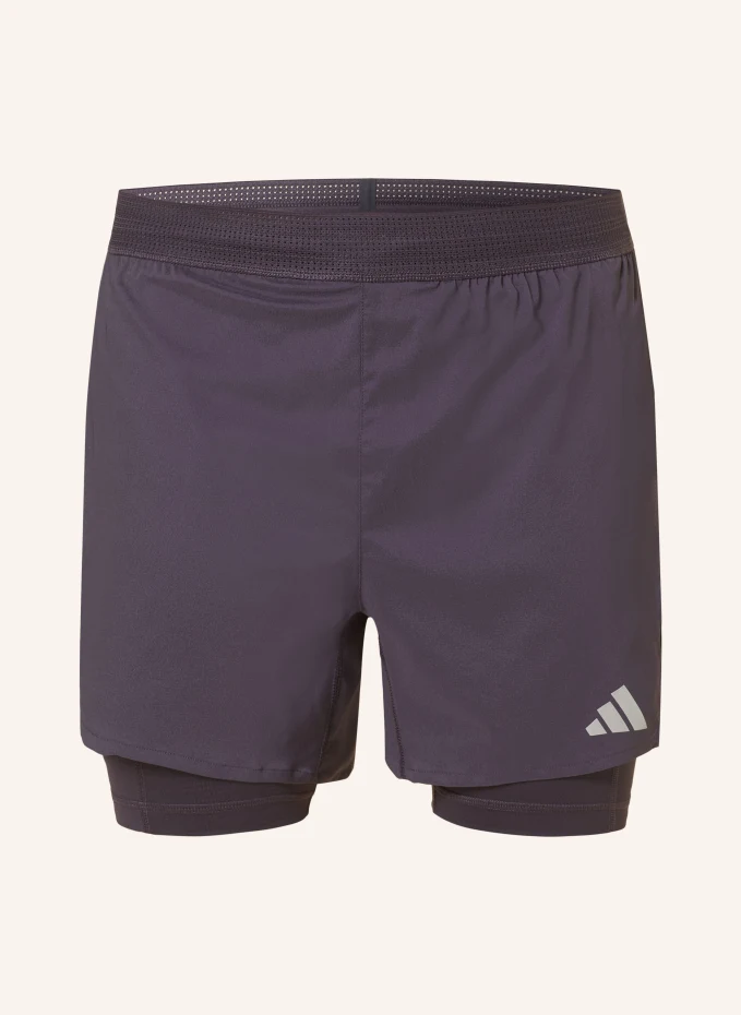 

Тренировочные шорты 2-в-1 hiit heat rdy Adidas, серый