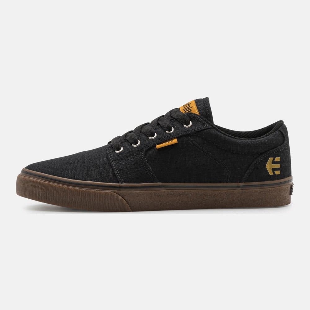 Кеды Etnies Barge, black/gum/silver - фото