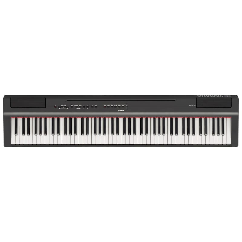 

Цифровое пианино Yamaha P-125aB с 88 взвешенными клавишами, черное