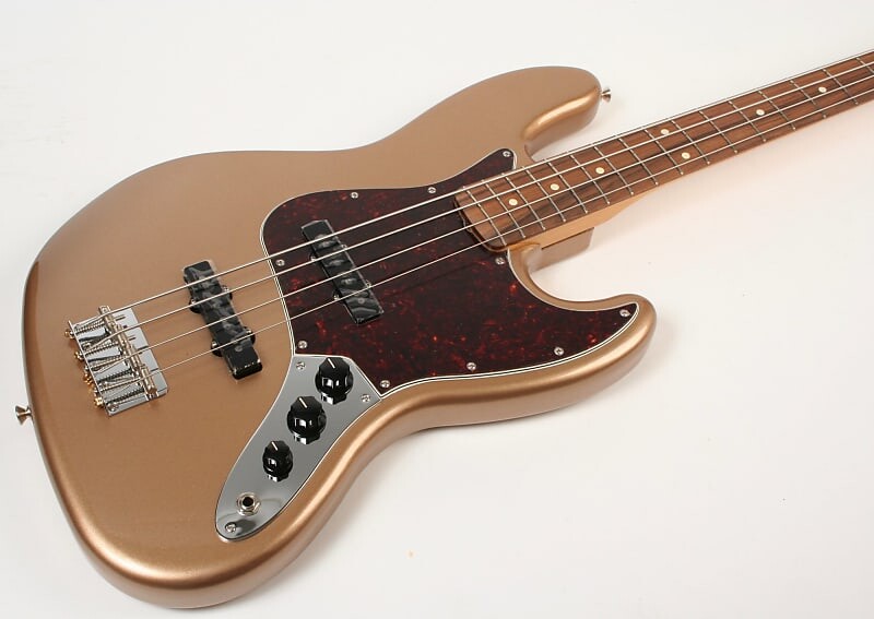 

Fender Vintera 60s Jazz Bass Pau Ferro Firemist Gold Vintera 60s Jazz Bass PF FMG