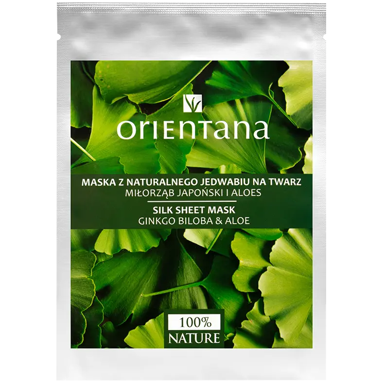 

Orientana маска для лица - гинкго и алоэ вера, 1 шт.