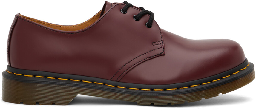 

Красные оксфорды 1461 Dr. Martens