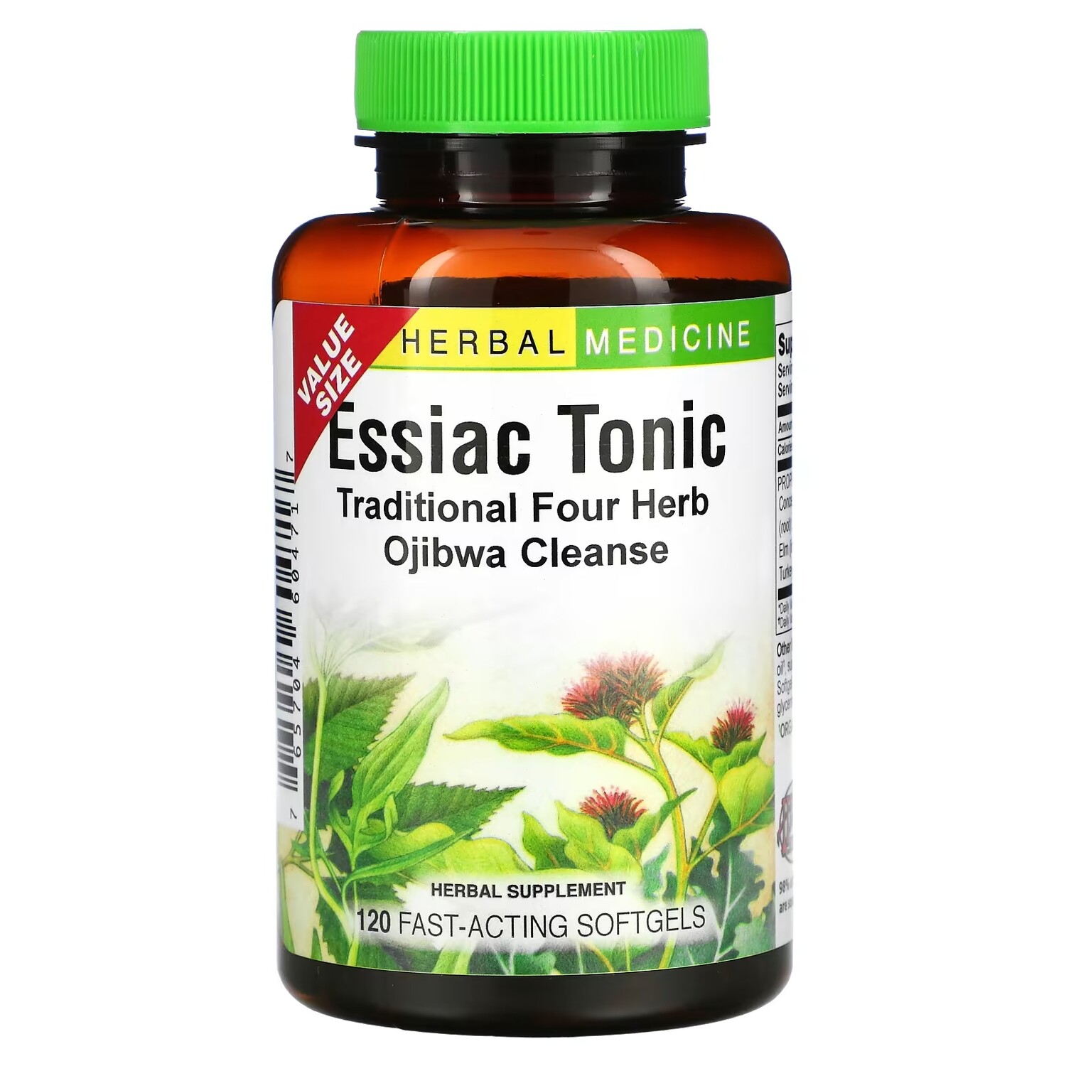 

Herbs Etc. Essiac Toniс, 120 капсул быстрого действия