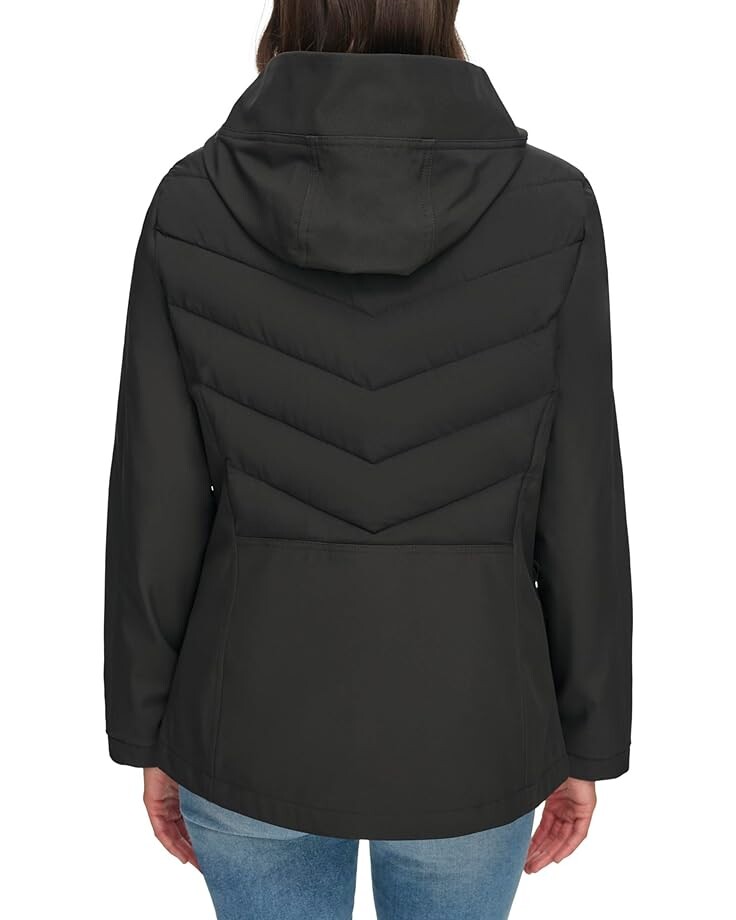 

Куртка Tommy Hilfiger Mixed Media Active Jacket, черный