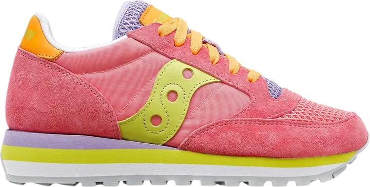 

Кроссовки Saucony Wmns Jazz Triple Summer - Light Pink Lime, розовый