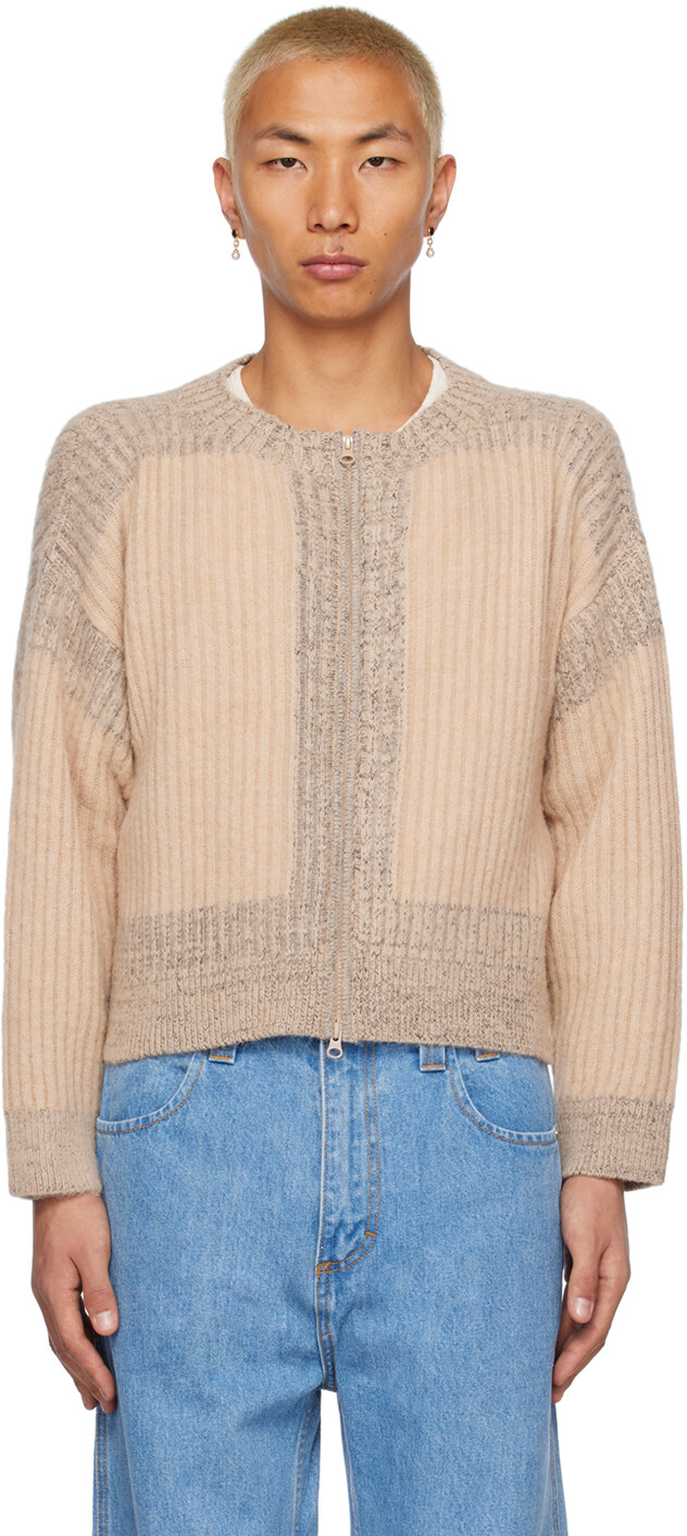 

Бежевый Кардиган Поэт Eckhaus Latta