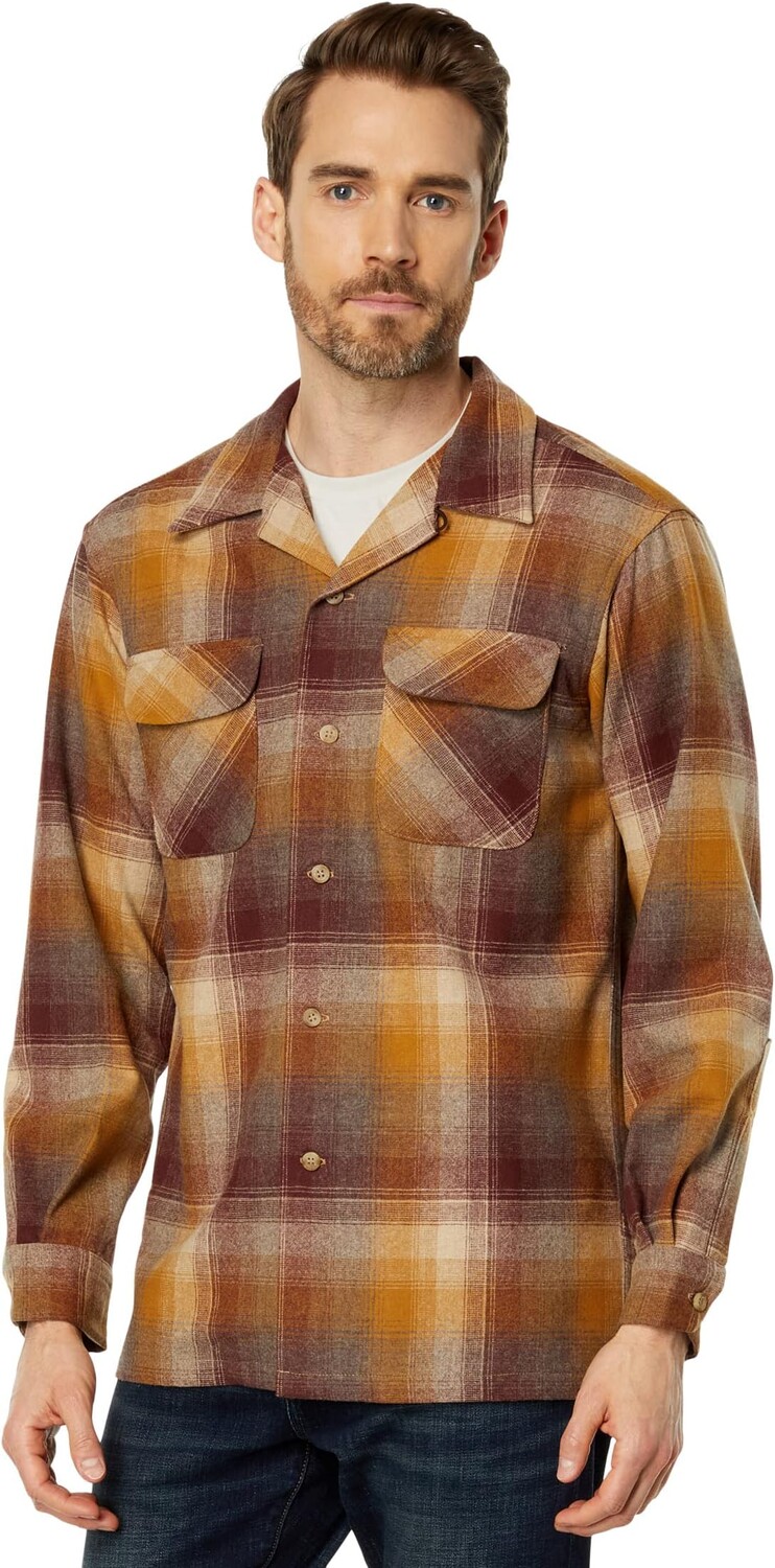 

Оригинальная рубашка для доски Pendleton, цвет Rust Block Plaid