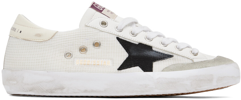

Белые кроссовки Super-Star Golden Goose