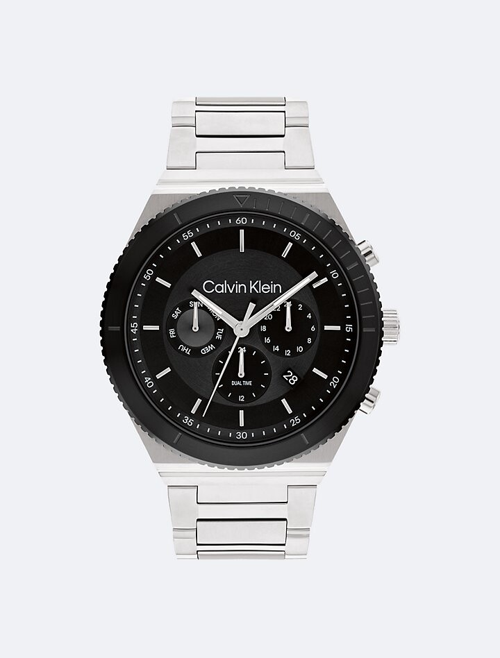 

Часы Calvin Klein Fearless Bracelet 44,5 мм, черные