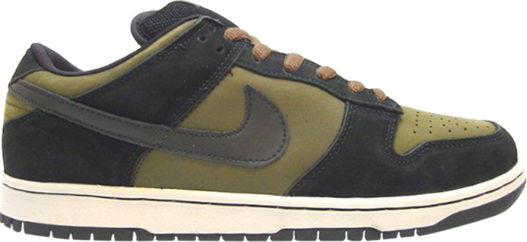 Лимитированные кроссовки Nike Dunk Low Pro SB 'Loden', зеленый - фото