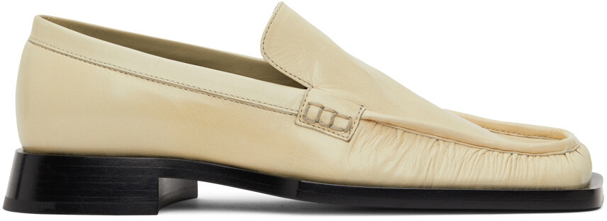 

Бежевые лоферы Tripon Jil Sander