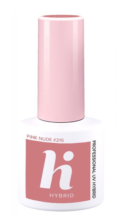 Hi Hybrid гибридный лак для ногтей, 215 Pink Nude