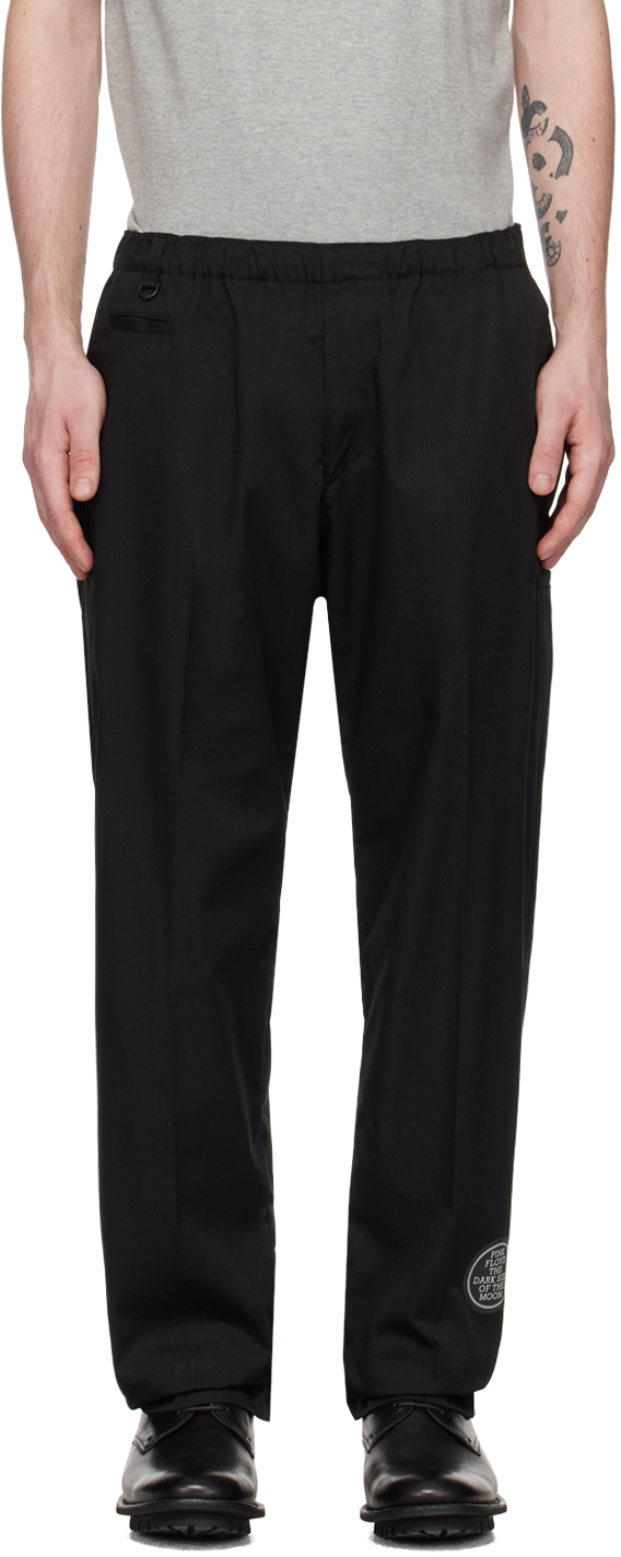Черные брюки с вышивкой Undercover брюки undercover размер 3 черный