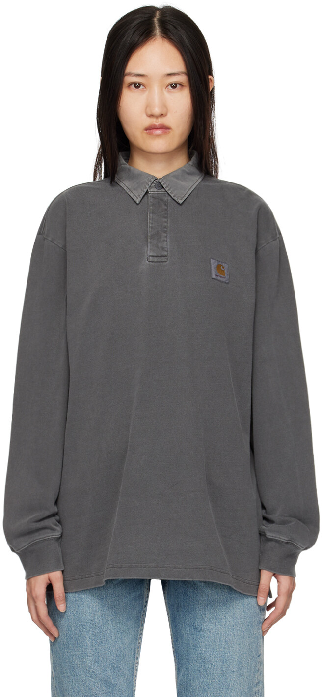 

Серая футболка-поло Vista Carhartt Work In Progress