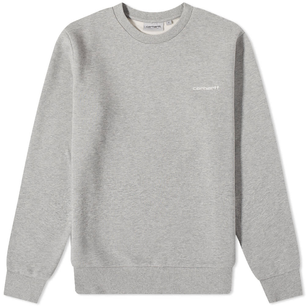 

Толстовка Carhartt WIP Script Embroidery Sweat, Серый