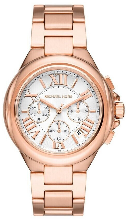 

Часы наручные Michael Kors Oversized Camille Rose Gold-Tone, розовый