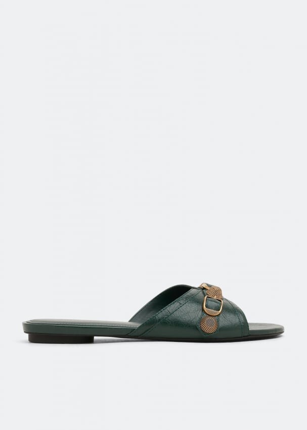 

Сандалии BALENCIAGA Cagole sandals, зеленый
