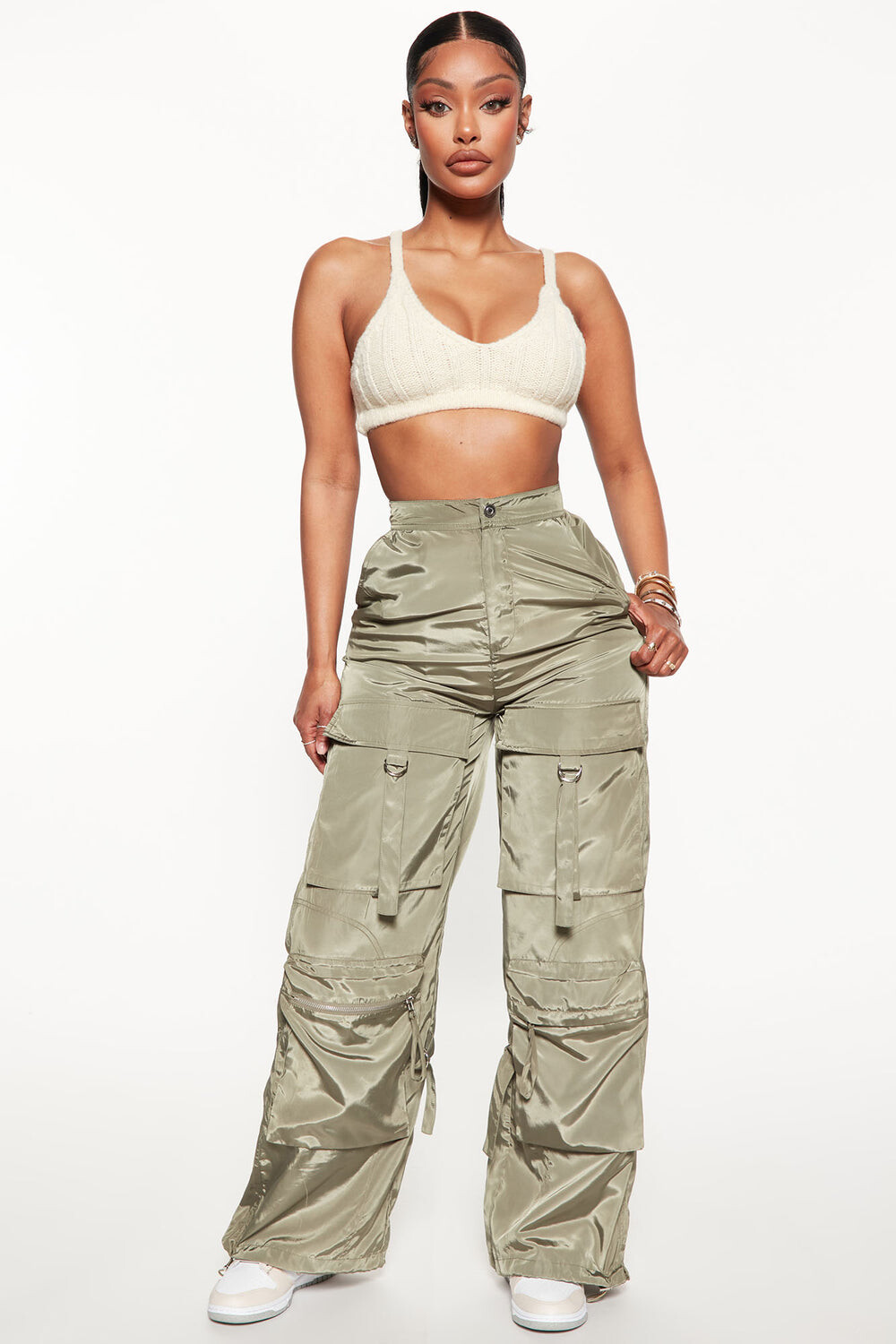 

Брюки карго Fashion Nova VIP6035, оливковый