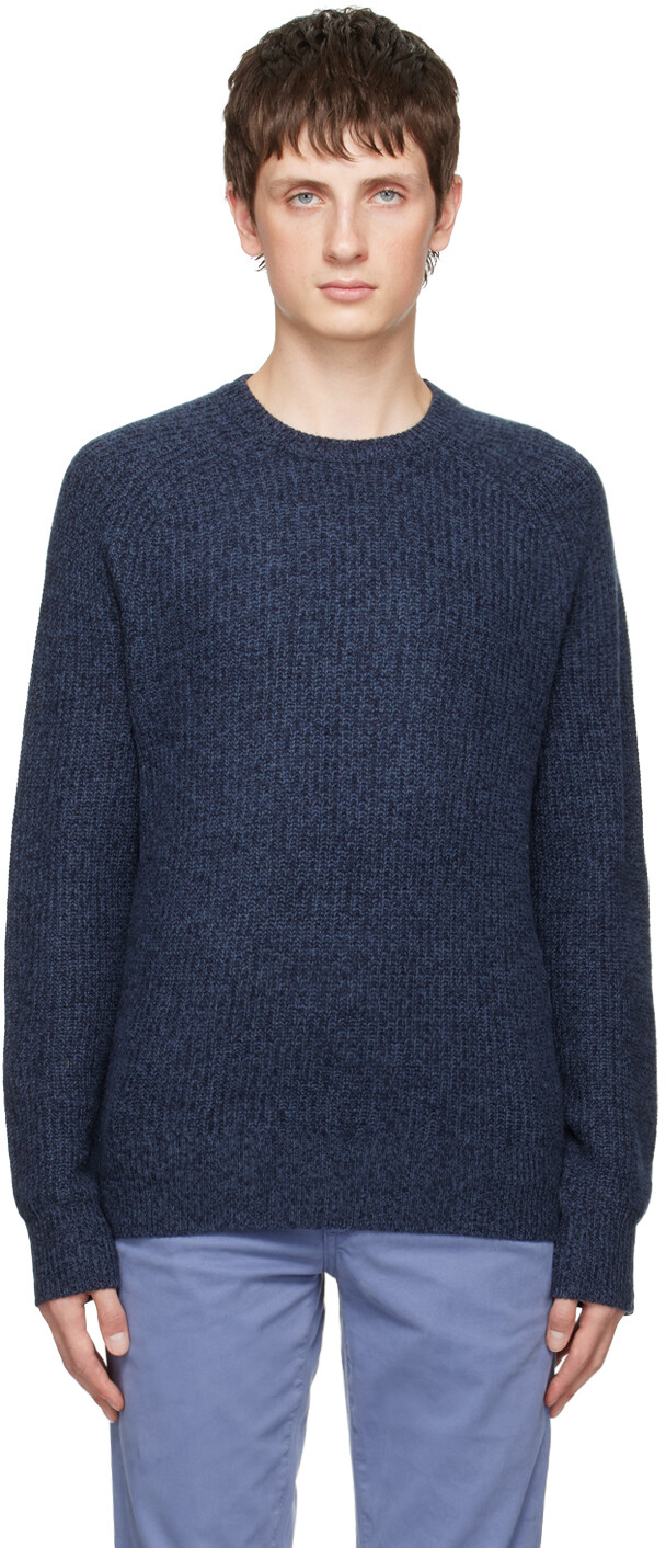 

Темно-синий свитер с пирсом rag & bone
