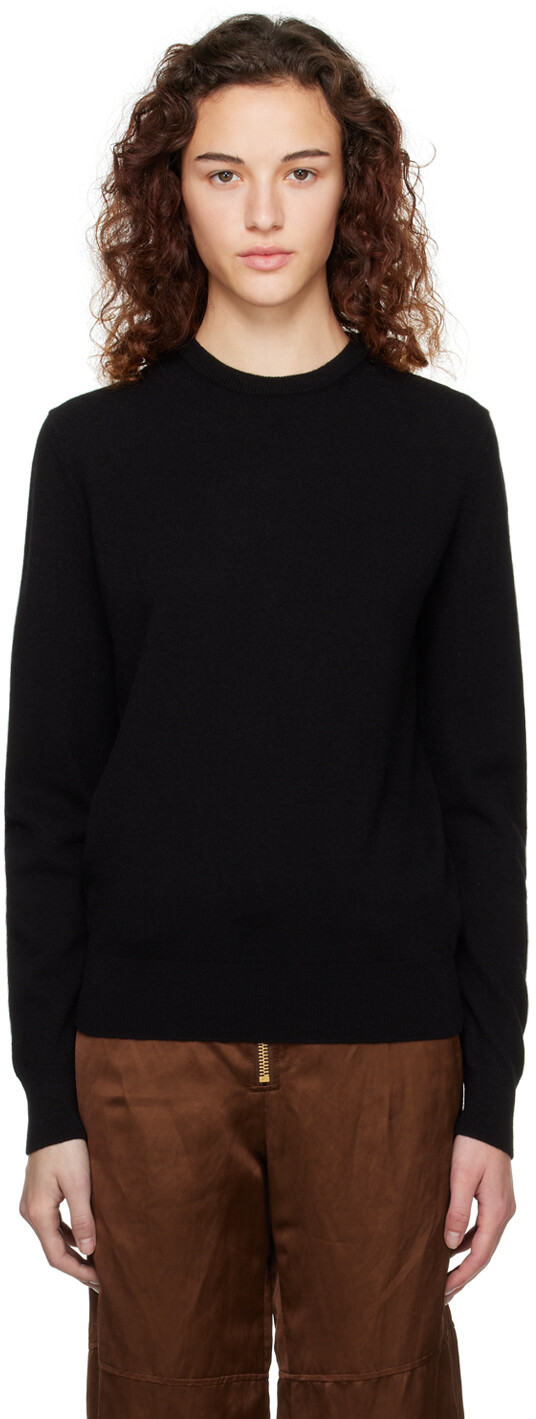 

Черный свитер с круглым вырезом ZEGNA