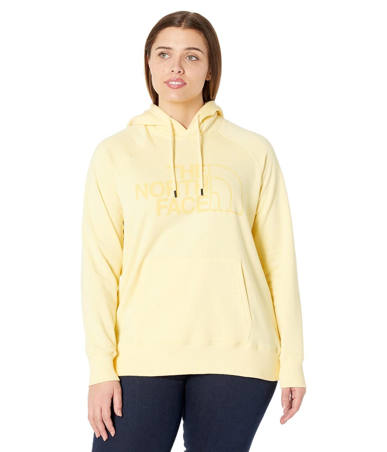 

Худи The North Face, Plus Size Half Dome Pullover Hoodie, Желтый