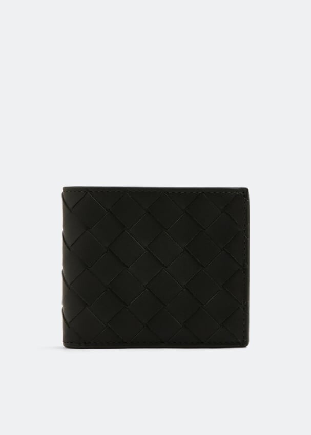 

Кошелек BOTTEGA VENETA Intrecciato bi-fold wallet, зеленый