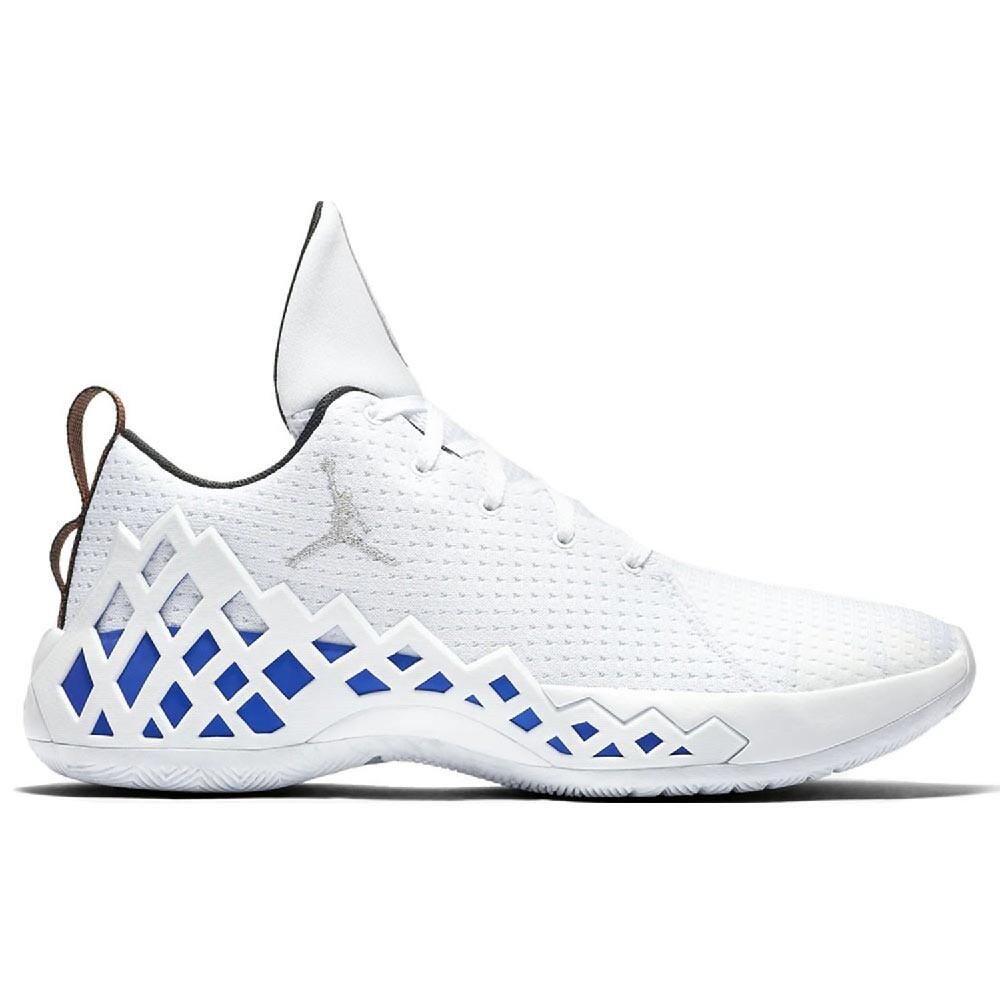 

Кроссовки для баскетбола Nike Jumpman Diamond Low, белый/синий/оранжевый/зеленый