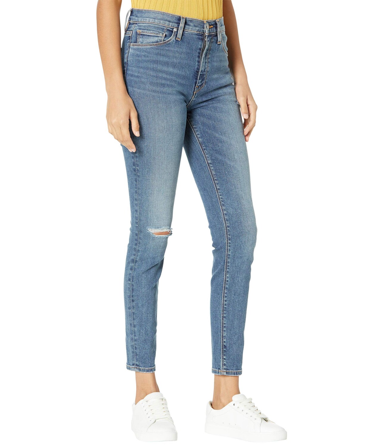 

Джинсы Hudson Jeans, Barbara High-Rise Super Skinny Ankle Jeans in Victorious