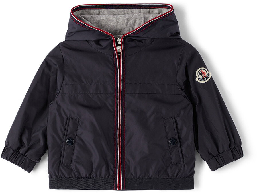

Детская темно-синяя куртка Anton Moncler Enfant