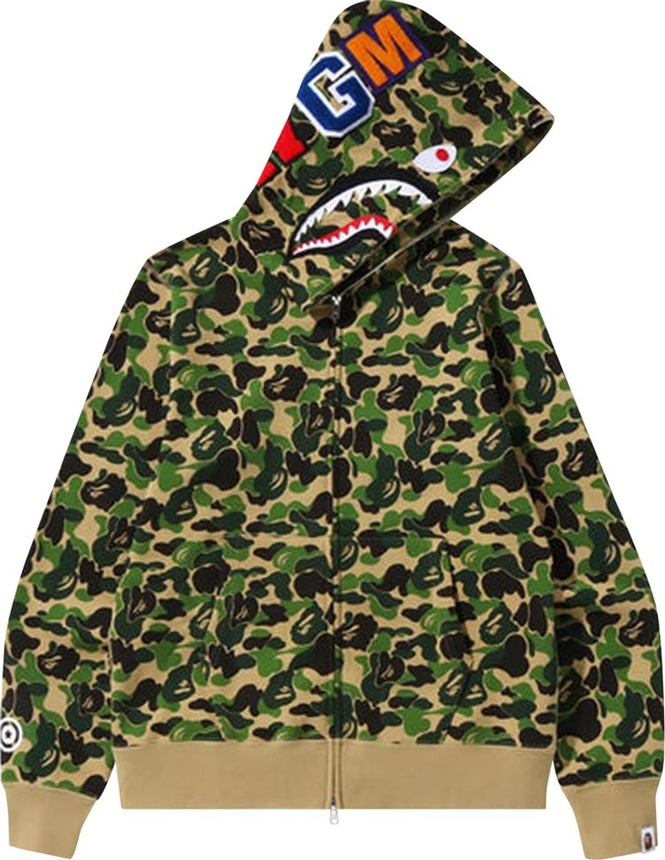 Camo sale bape shark